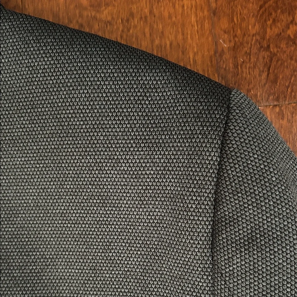 Soul of London Men’s Blazer in Gray and Black, Elbow Patches, Size 40R